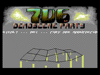 7D6 Demoscene Party - Invitation (C64)